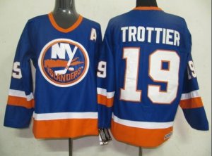 nhl new york islanders #19 trottier blue[ccm]