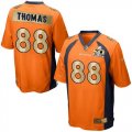 Nike Denver Broncos #88 Demaryius Thomas Orange Team Color Men Stitched NFL Game Super Bowl 50 Collection Jersey