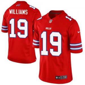 Nike Buffalo Bills #19 Mike Williams Red Jerseys(Elite)