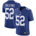 Nike Giants #52 Alec Ogletree Blue Vapor Untouchable Limited Jersey
