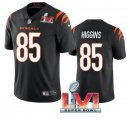 Nike Bengals #85 Tee Higgins Black 2022 Super Bowl LVI Vapor Limited Jersey