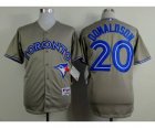 mlb toronto blue jays #20 donaldson grey jerseys