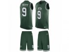 Mens Nike New York Jets #9 Bryce Petty Limited Green Tank Top Suit NFL Jersey