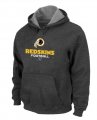 Washington Red Skins Critical Victory Pullover Hoodie D.Grey