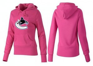 NHL Women Vancouver Canucks Logo Pullover Hoodie 4