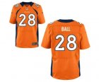 Nike jerseys denver broncos #28 ball orange [Elite]