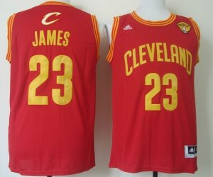 2015 nba finals cleveland cavaliers #23 james red[revolution 30 swingman]