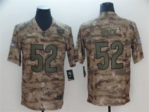 Nike Bears #52 Khalil Mack Camo Salute To Service Limited Jersey