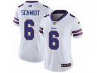 Women Nike Buffalo Bills #6 Colton Schmidt Vapor Untouchable Limited White NFL Jersey