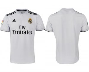 2018-19 Real Madrid Home Thailand Soccer Jersey