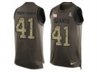 Mens Nike New York Giants #41 Dominique Rodgers-Cromartie Limited Green Salute to Service Tank Top NFL Jersey