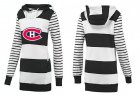 NHL Women Montreal Canadiens Logo Pullover Hoodie 11