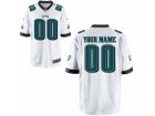 Nike Youth Philadelphia Eagles Customized Game White Jersey