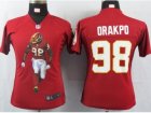 Nike Women NFL washington redskins #98 orakpo red[portrait fashion]jerseys