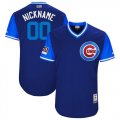 Cubs Royal 2018 Players Weekend Authentic Mens Custom Jersey