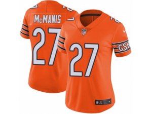 Women Nike Chicago Bears #27 Sherrick McManis Vapor Untouchable Limited Orange Rush NFL Jersey