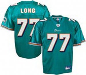 nfl miami dolphins #77 long white[kids]