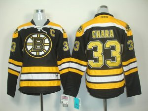 women nhl boston bruins #33 chara black