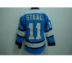 nhl pittsburgh penguins #11 staal blue