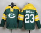 Nike Green Bay Packers #23 Damarious Randall Green Player Pullover Hoodie