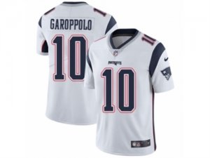 Mens Nike New England Patriots #10 Jimmy Garoppolo Vapor Untouchable Limited White NFL Jersey