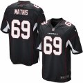 Mens Nike Arizona Cardinals #69 Evan Mathis Game Black Alternate NFL Jersey