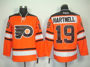 nhl philadelphia flyers #19 hartnell orange[black number][2011 new]