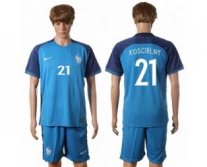 France #21 Koscielny Home Soccer Country Jersey