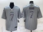 Nike Cowboys #7 Trevon Diggs Gray Atmosphere Fashion Vapor Limited Jersey