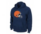 Cleveland Browns Logo Pullover Hoodie D.Blue