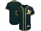 Oakland Athletics Blank Green 2017 Spring Training Flexbase Authentic Collection Stitched Baseball Jersey