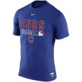 MLB Men's Chicago Cubs Nike 2016 AC Legend Issu T-Shirt - Blue