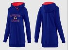 Women Chicago bears Logo Pullover Hoodie-039