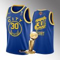 Warriors# 30 Stephen Curry Blue Nike 2022 Finals Champions Swingman Jersey