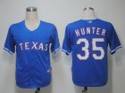 mlb texas rangers #35 hunter blue[cool base]
