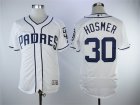 San Diego Padres #30 Eric Hosmer White Flexbase Jersey