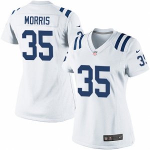 Women\'s Nike Indianapolis Colts #35 Darryl Morris Limited White NFL Jersey