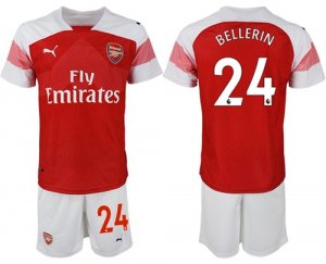 2018-19 Arsenal 24 BELLERIN Home Soccer Jersey