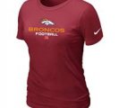 Women Danver Broncos Red T-Shirt