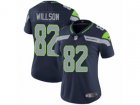 Women Nike Seattle Seahawks #82 Luke Willson Vapor Untouchable Limited Steel Blue Team Color NFL Jersey