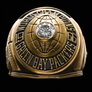 green bay packers Super Bowl ring.