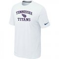 Tennessee Titans Heart & Soul White T-Shirt