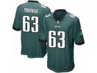 Nike Philadelphia Eagles #63 Dallas Thomas Game Midnight Green Team Color NFL Jersey