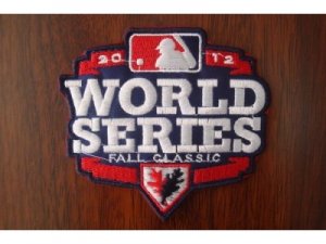 2012 MLB World Series Patch