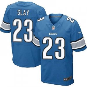 Nike Detroit Lions #23 Darius Slay Blue jerseys(Elite)