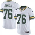 Nike Green Bay Packers #76 Mike Daniels White Mens Stitched NFL Limited Rush Jersey