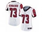 Women Nike Atlanta Falcons #73 Ryan Schraeder Vapor Untouchable Limited White NFL Jersey
