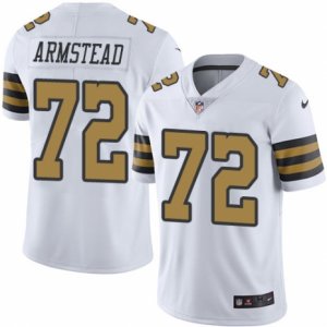 Youth Nike New Orleans Saints #72 Terron Armstead Limited White Rush NFL Jersey