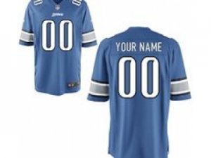 Men\'s Nike Detroit Lions Customized Game Team Color Jerseys (S-4XL)