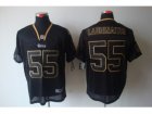 Nike NFL St. Louis Rams #55 James Laurinaitis Black Jerseys[Elite lights out]